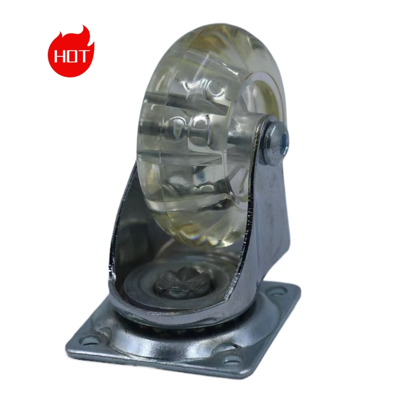 Beautiful Appearance Transparent Casters Safe Industrial Durable and High-Performance Casters