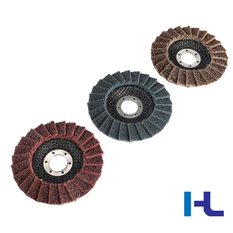 T29 Nylon Non-Woven Abrasive Flap Disc for Surface Refinement