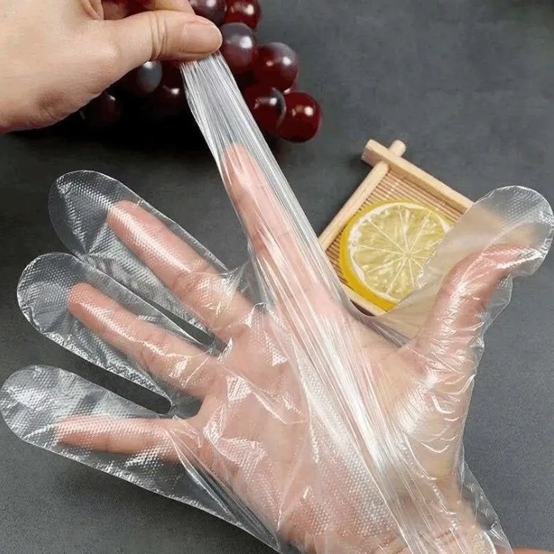 Competitive Price Disposable PE HDPE CPE Gloves Clear Polythene for Cleaning