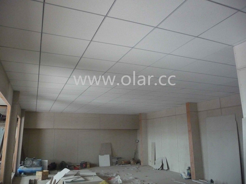 PVC Coated Fiber Cement Board Ceiling Tile