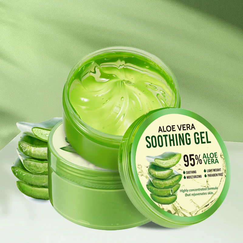 OEM Natural Organic Vegan Face Care Soothing Sunburn Relief Aloe Vera Gel