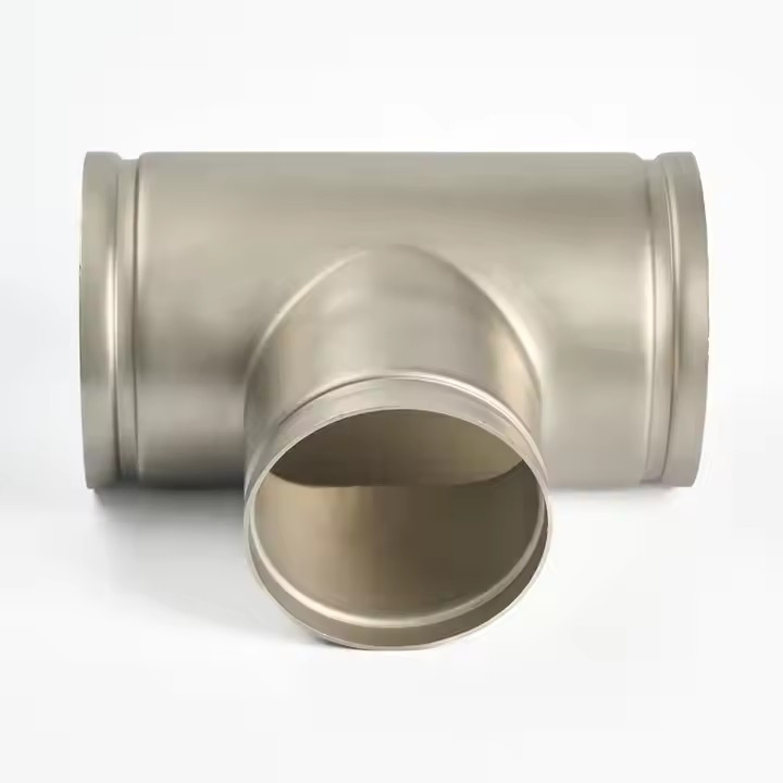 Factory Supply Steel Elbow Pipe Fittings Equal Coupling Tee Pipe Grooved Fittings