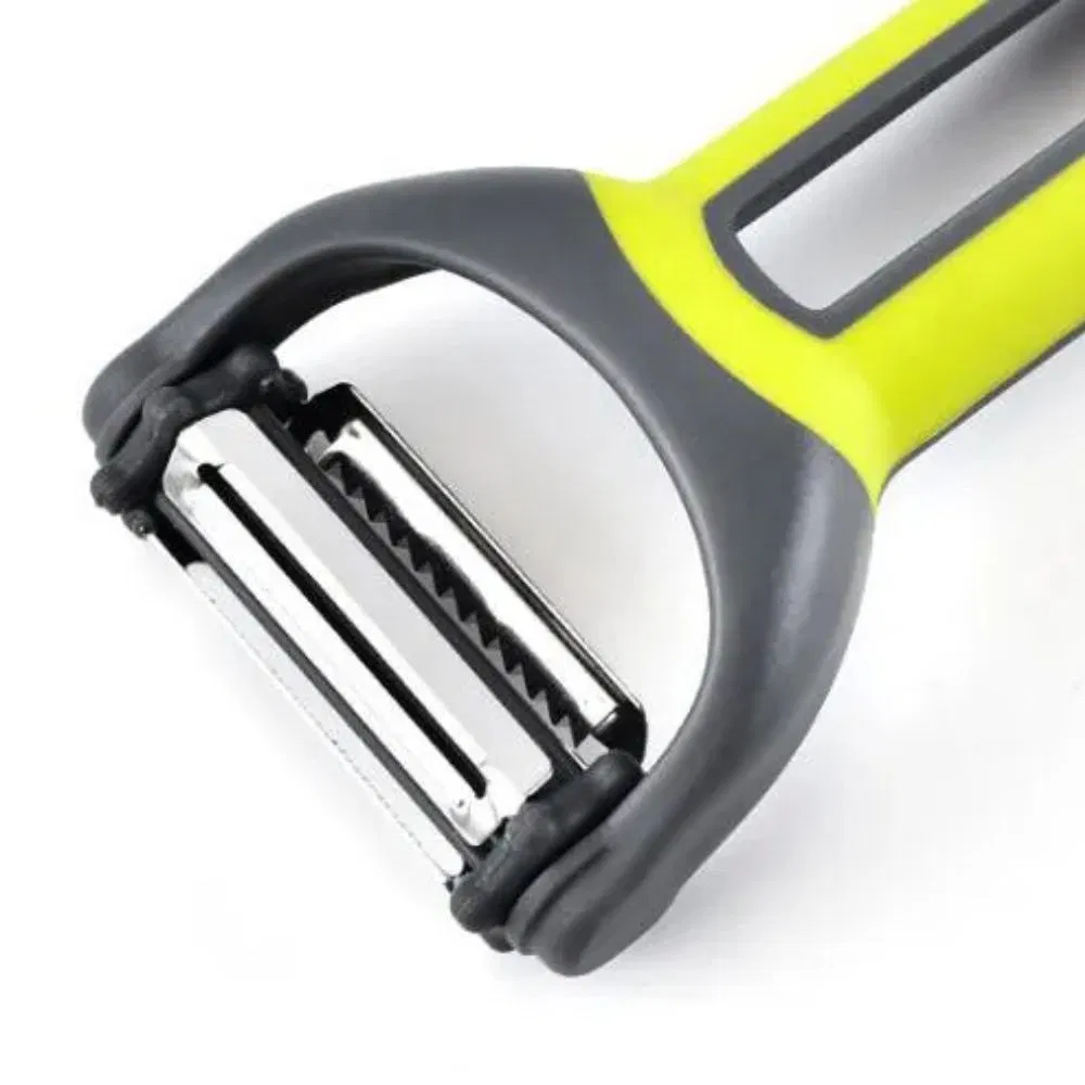 Multi-Function 4-in-1 Vegetable Peeler Rotary Serrated Fruit Peeler Straight