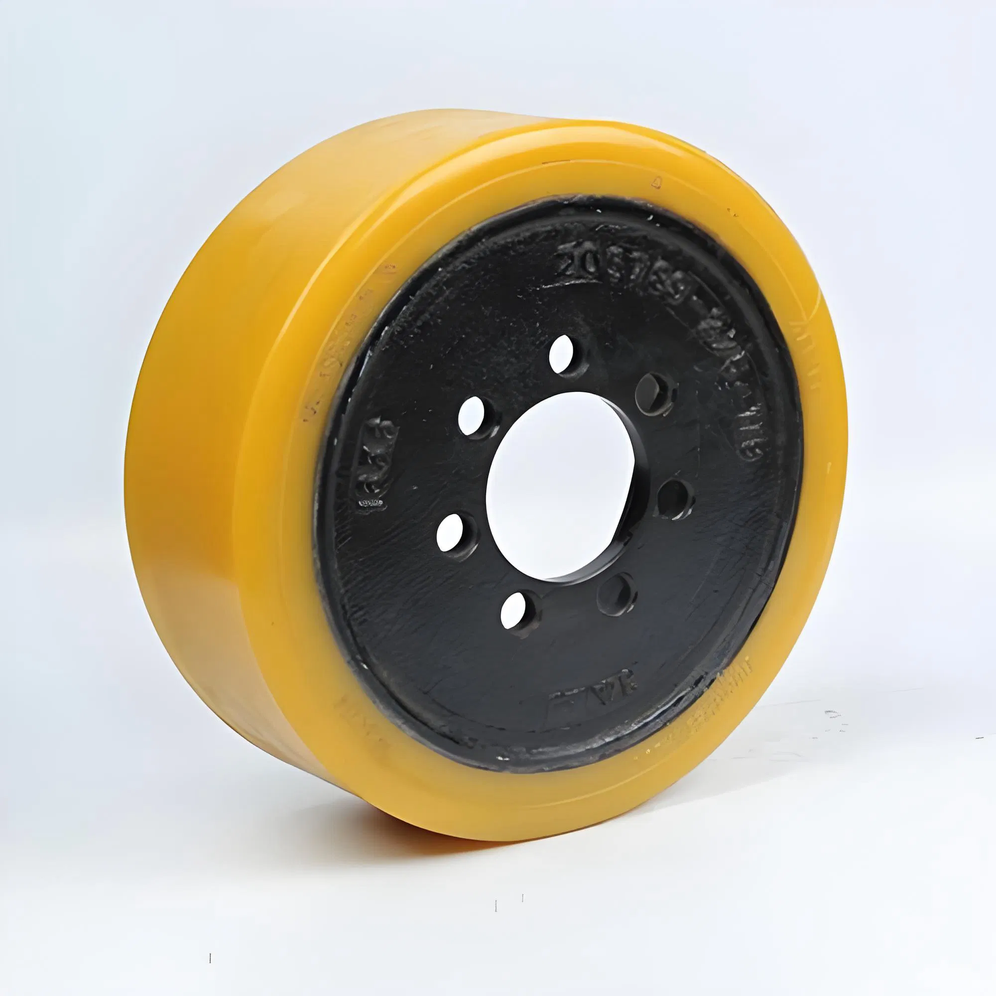 Mark-Free Conductive PU Drive Wheel - Clean Room & Pharmaceutical Warehouse Wheel