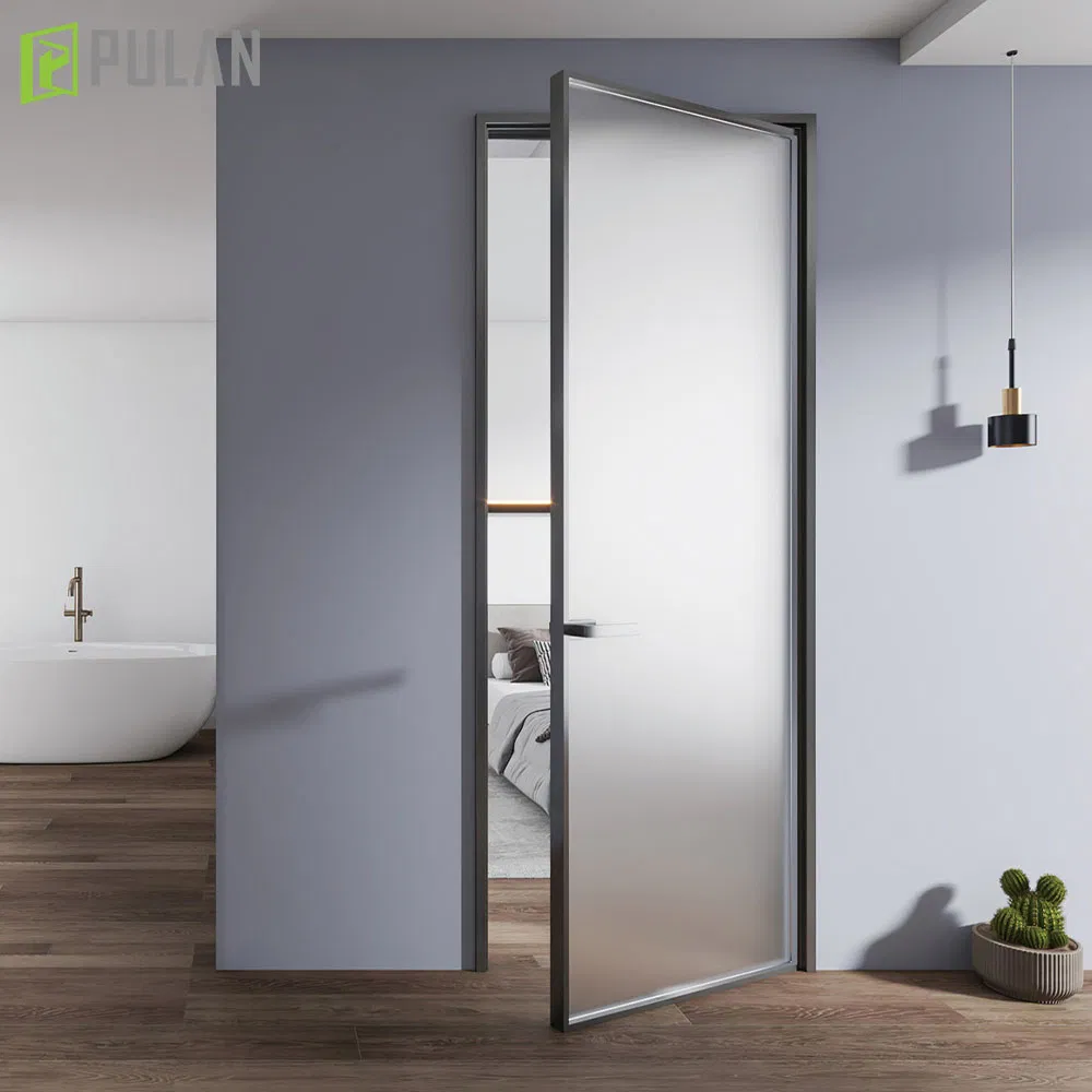 Sleek Aluminium Door with Invisible Frame for Modern Spaces