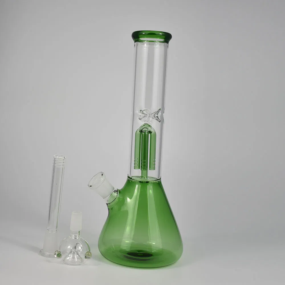 13inch Water Pipe Luminous Handmade Glass Joint 14.5mm Bubbler