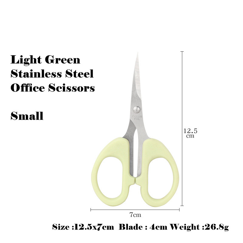 Stainless Steel Office Household Student Safety Small Paper Craft Kids Children's Scissors