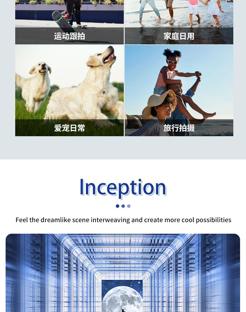 New Ai Face Tracking 3-Axis Handle Grip Gimbal Cell Phone Steadicam with Follow Focus for Camera Video Shooting