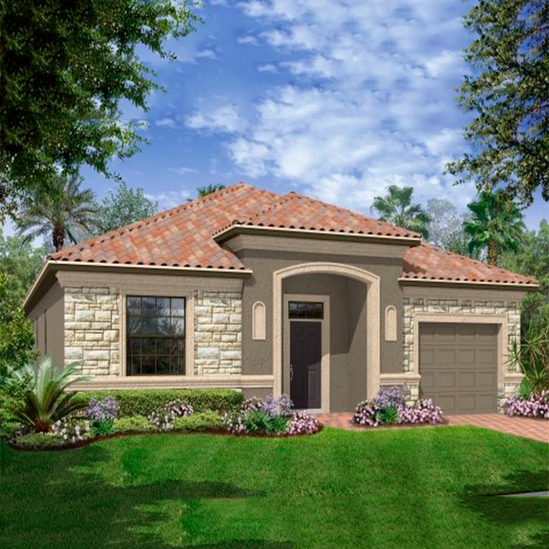 Free Design Light Gauge Steel Frame Prefab House with 3 Bedrooms Garage