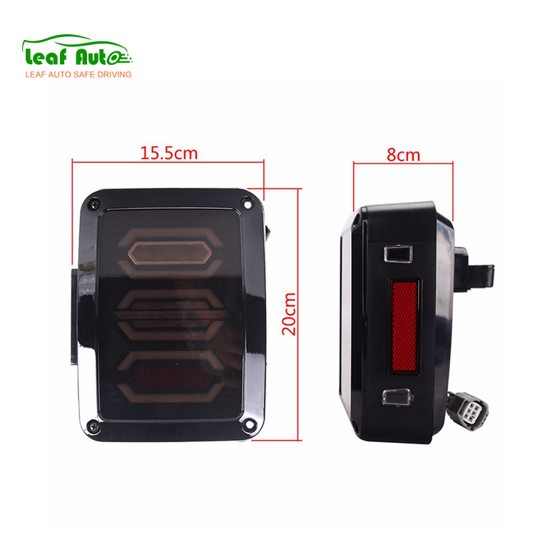 LED задний фонарь для Jeep Wrangler JK TJ LJ с реверсивным и стоп-сигналом (версия для США/ЕС)