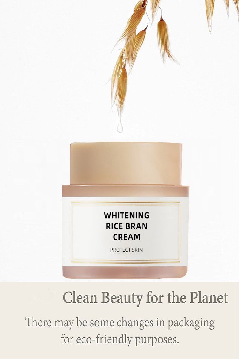 OEM ODM Best Night Cream Whitening Cream Rice Cream 1.69 Ounce 41% Rice Bran Serum with Glowing Improves Moisture Anti Wrinkle Cream