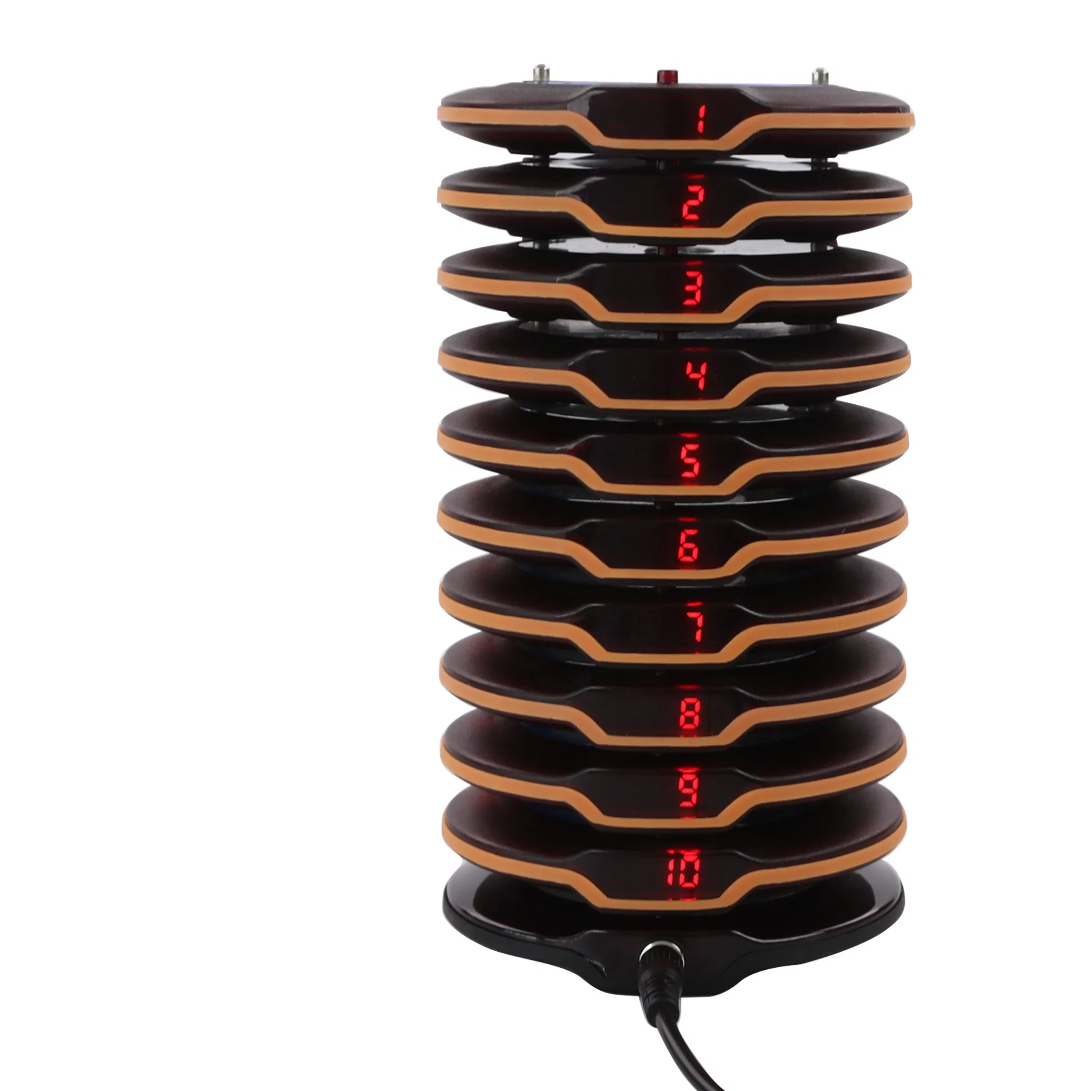 Wireless Restaurant Pager System 30 Coasters for Food Truck Cafe Shop Bar