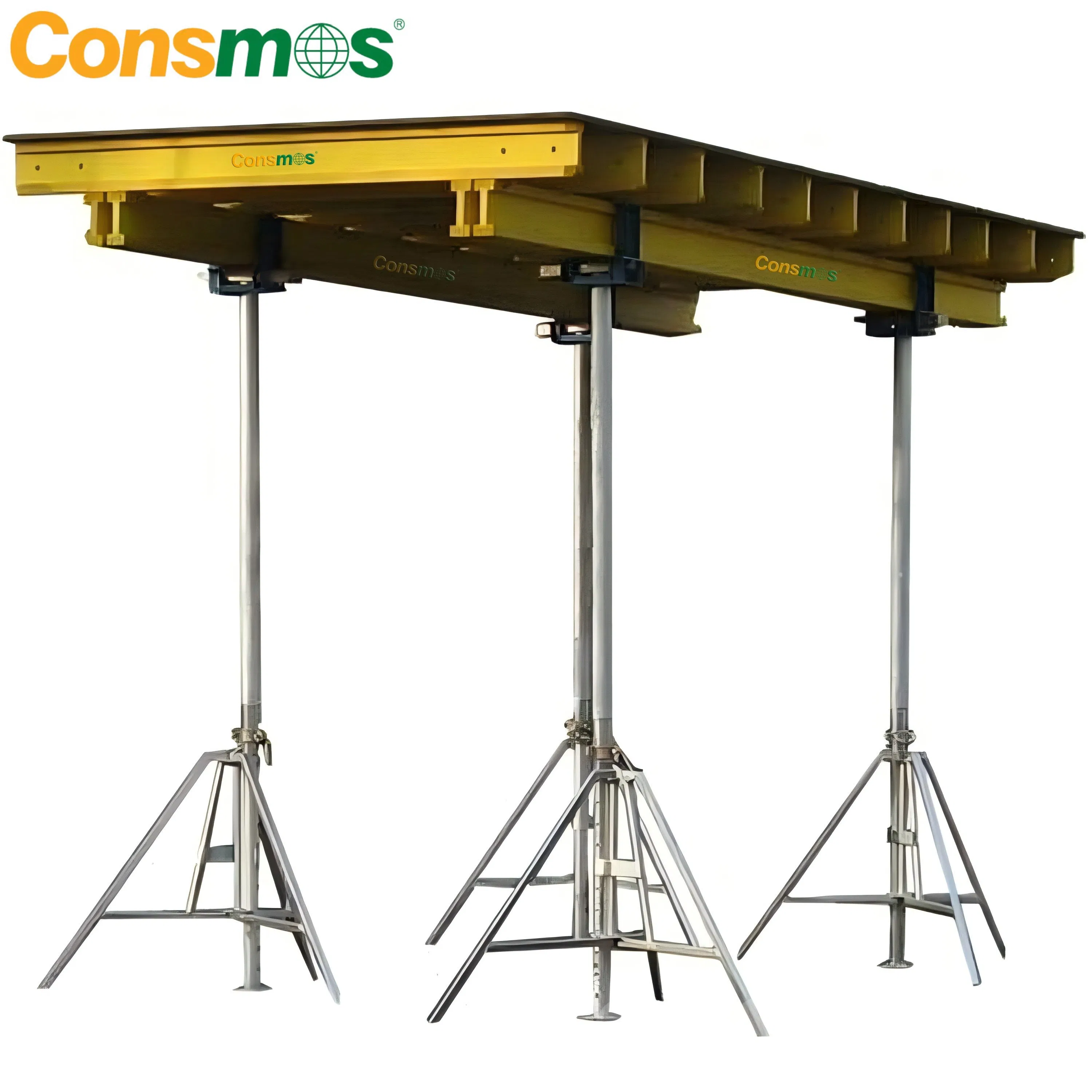 High Quality Easy to Install Formwork Construction Using Adjustable Steel Support Jack Prop Scaffoldding