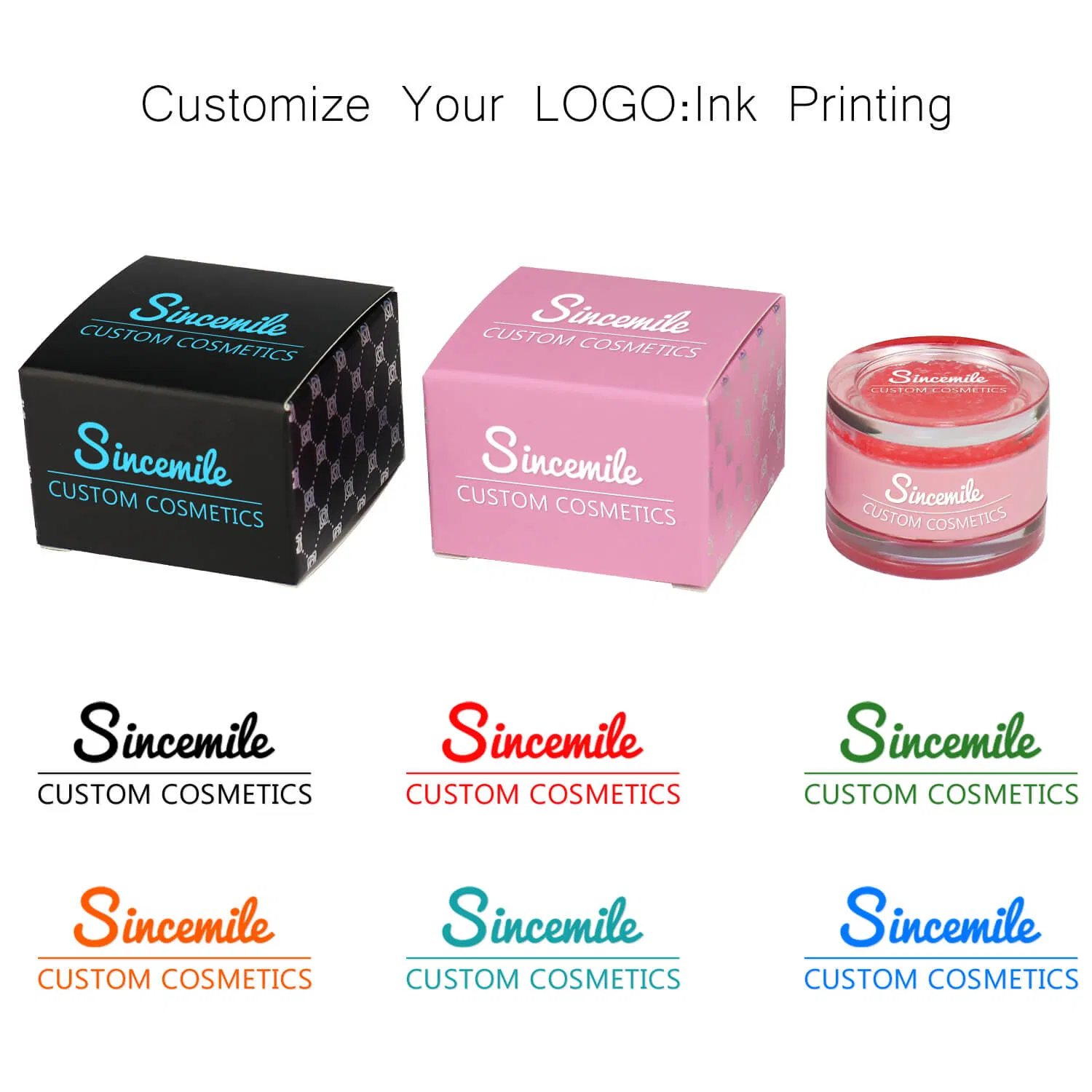Moisturizing Pink Lip Scrub and Balm with Custom Logo