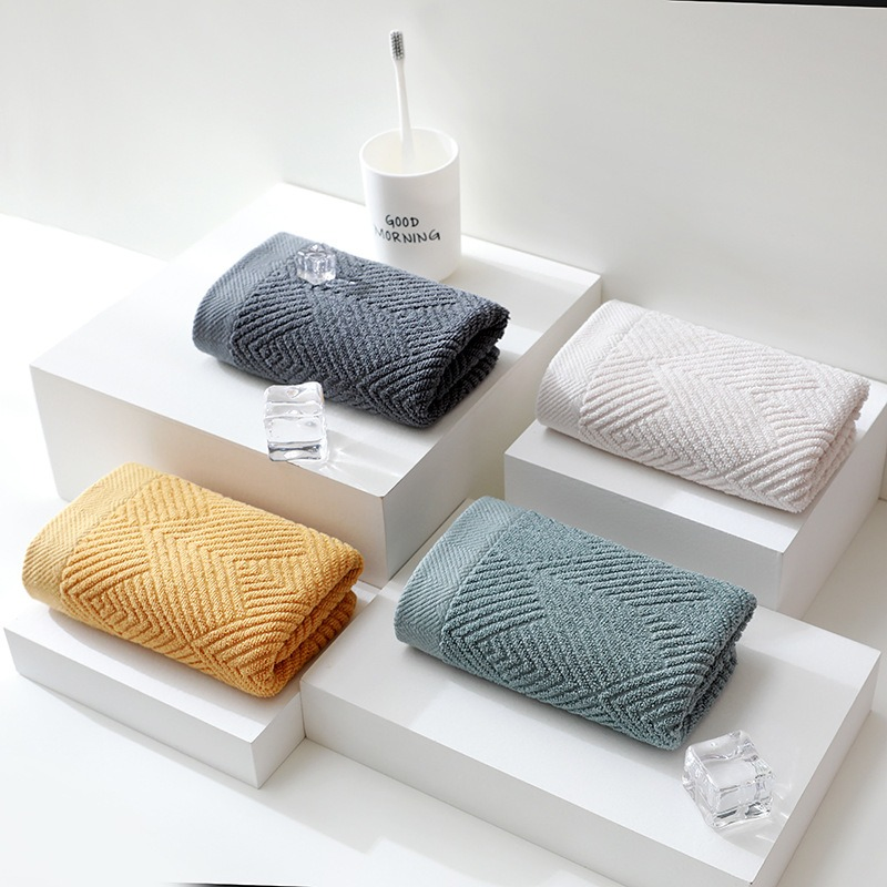 Wholesales Custom Logo Factory Microfiber Hand Towel Home Use Facetowel 35*75