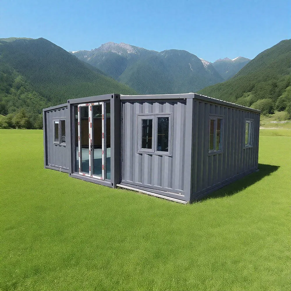 Prefabricated Container House for Construction Site, Reusable and Durable Panels Ready Prefab House Portable Prefab House