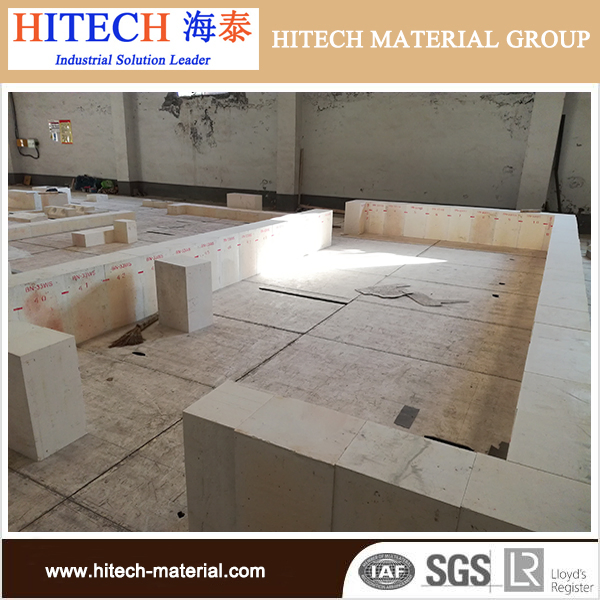 China Manufacturers Dense Alumina-Zirconia-Silica Bricks for Mini Glass Tempering Furnace
