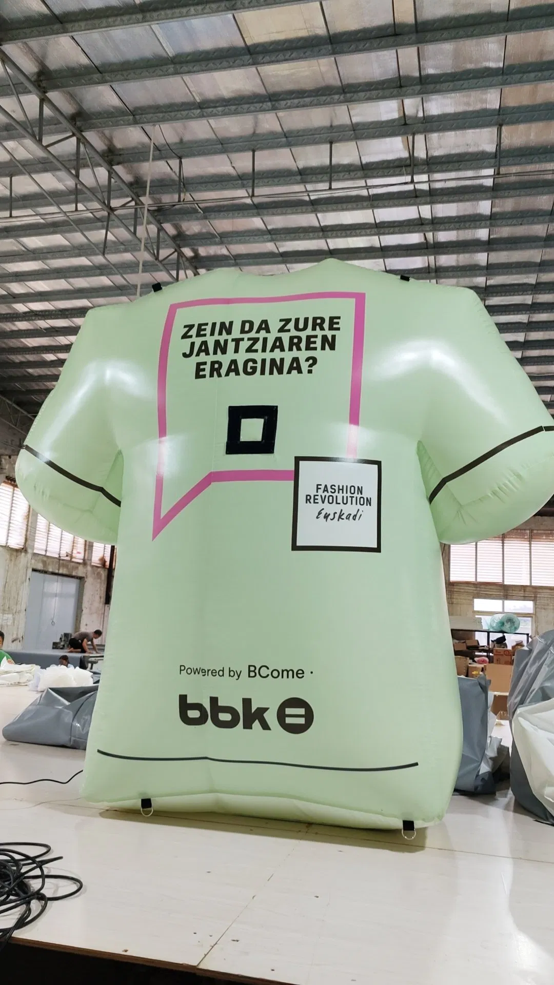 Boyi Inflatable Jerseys Replica Inflatable T-Shirt for Advertising