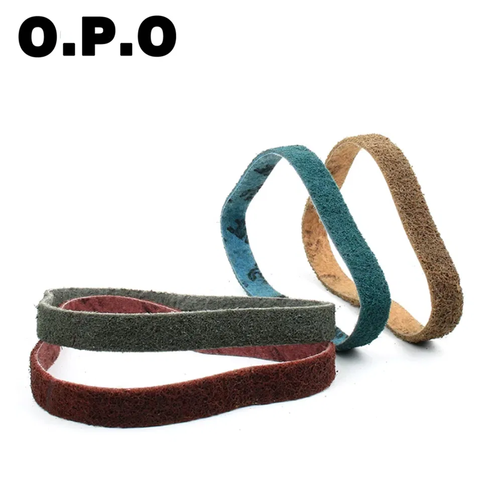 Customized Size Non-Woven Nylon Abrasive Belt for Metal Polishing & Satin Finish