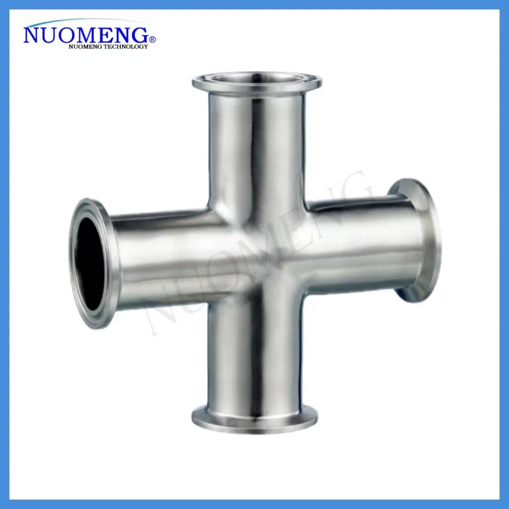 Premium Sanitary Stainless Steel Pipe Fitting - Welded Equal Cross