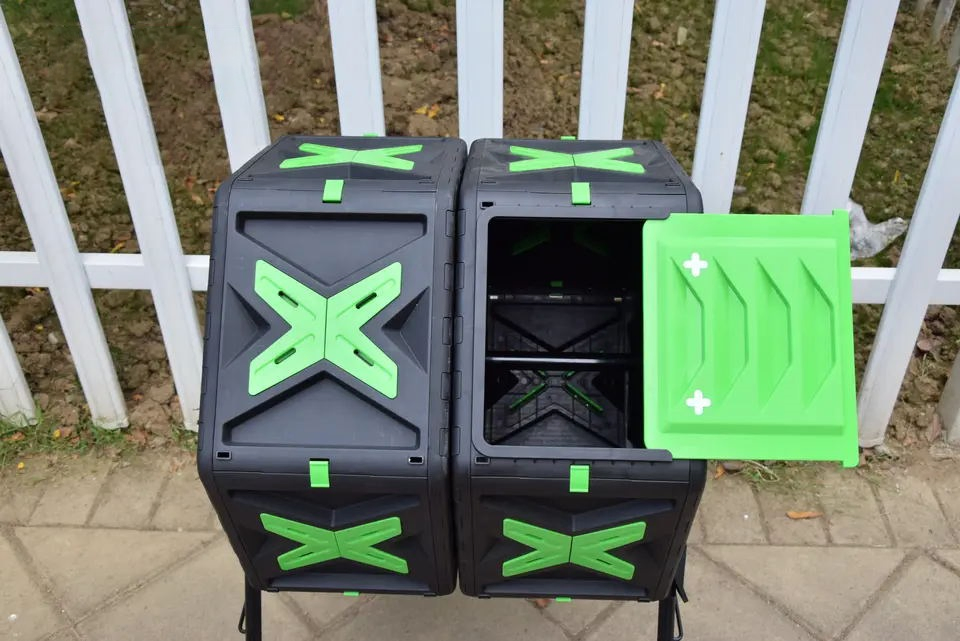 Professional 120L 32gallon Garden Compost Bin for Backyard, Gardening and Recycling, Outdoor