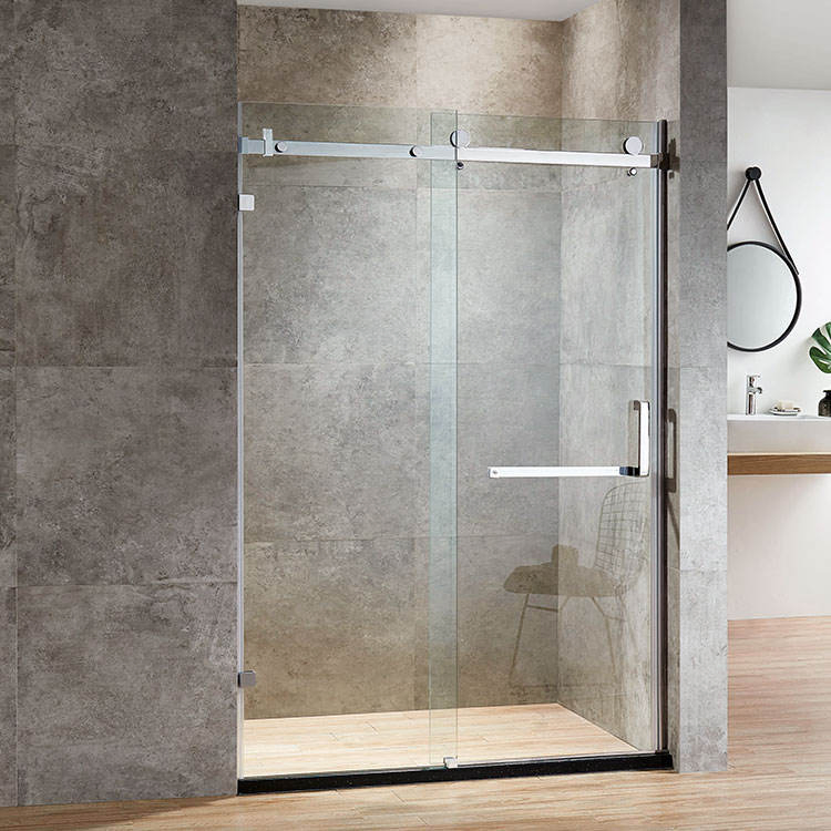 Wholesale Frameless Safety Tempered Glassc Bathroom Shower Door