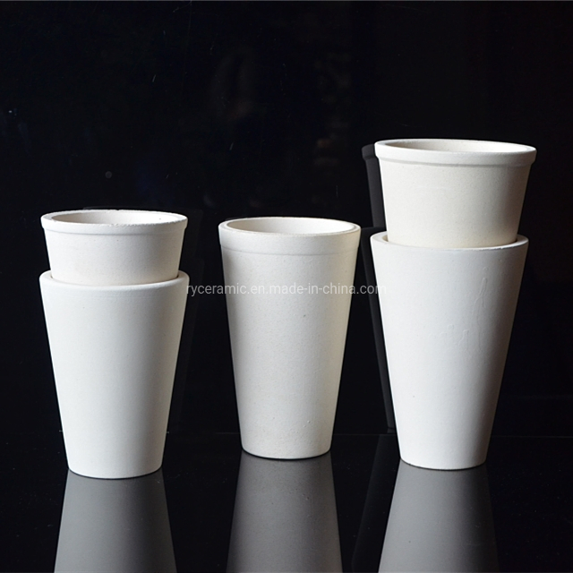 Огнеупорный тигель для анализа 45г, керамический