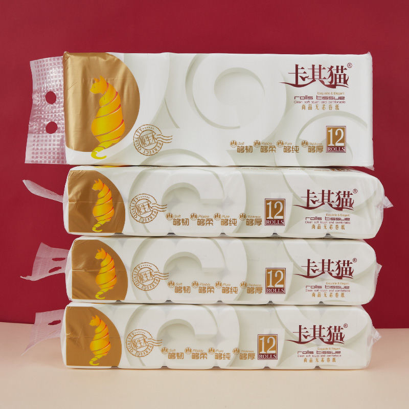 Wholesale Toilet Paper Rolls Coreless Toilet Paper 5ply 12rolls with Customer Logo