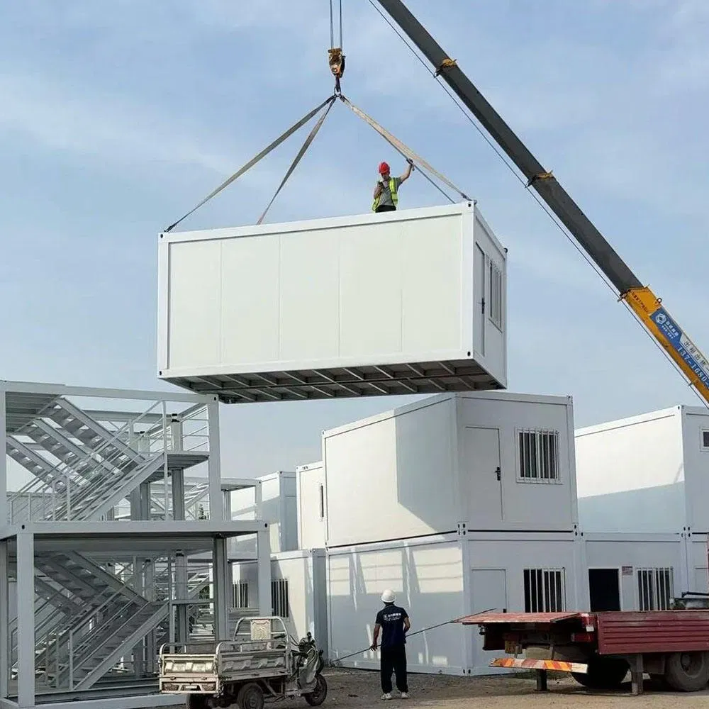 Earthquake Proof Small Two Story Modern Modular Portable Container House