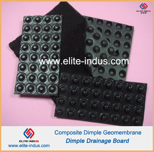 HDPE Dimple Drainage Board with Non Woven Geofabric