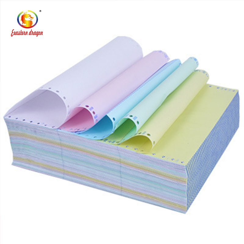 CB CFB CF carbonless paper/NCR paper in rolls for Five colors
