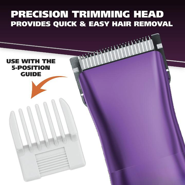 Factory Outlet Rechargeable Gold Purple Luxurious Painless Electric Razor Shaver