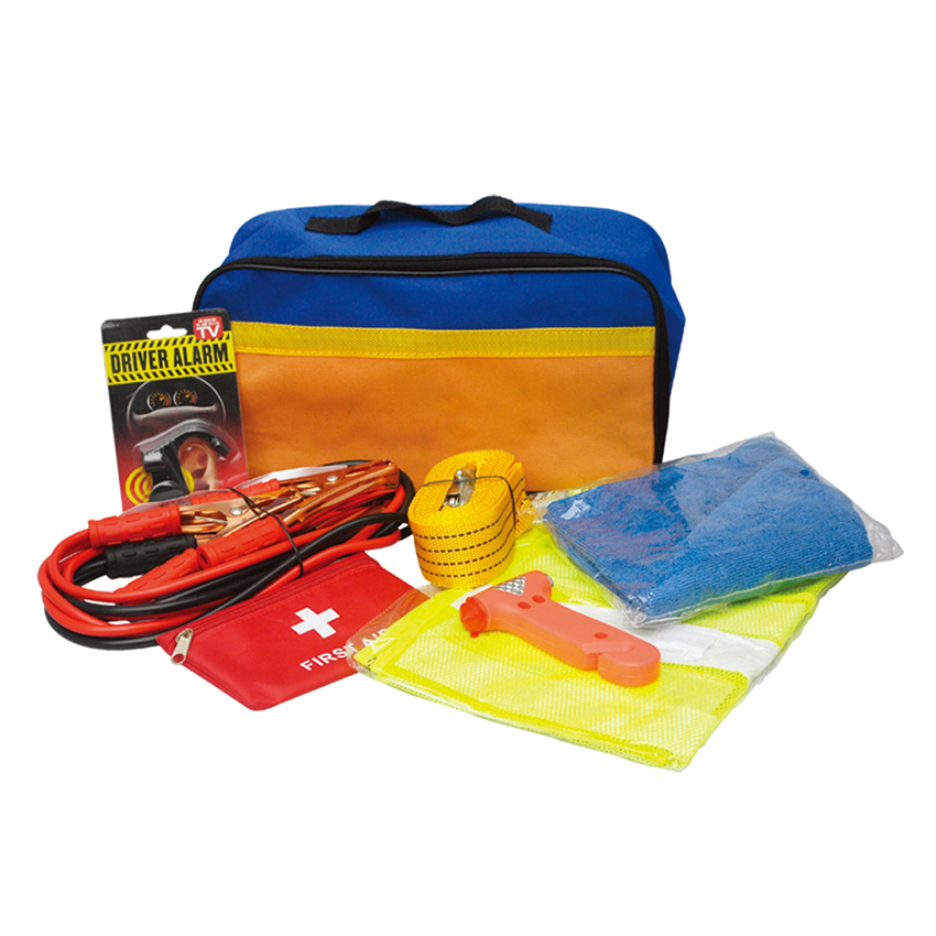 Justin Case Auto Safety Travel Kit: Emergency Roadside Tools