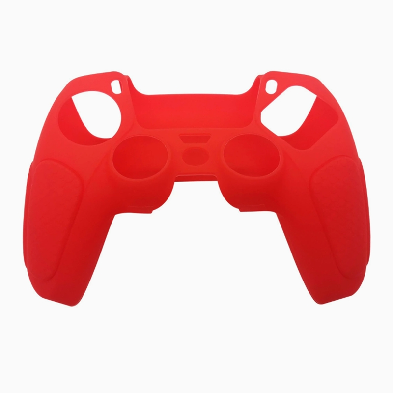 Anti-Slip Silicone Case Cover for PS5 Controller Waterproof Dotted Grip Protective Durable Shell