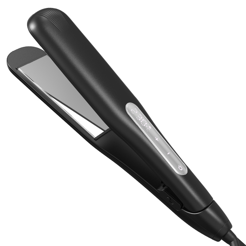 2-in-1 Professional Adjustable Temperature PTC Quick Heating Straightener and Curling Iron