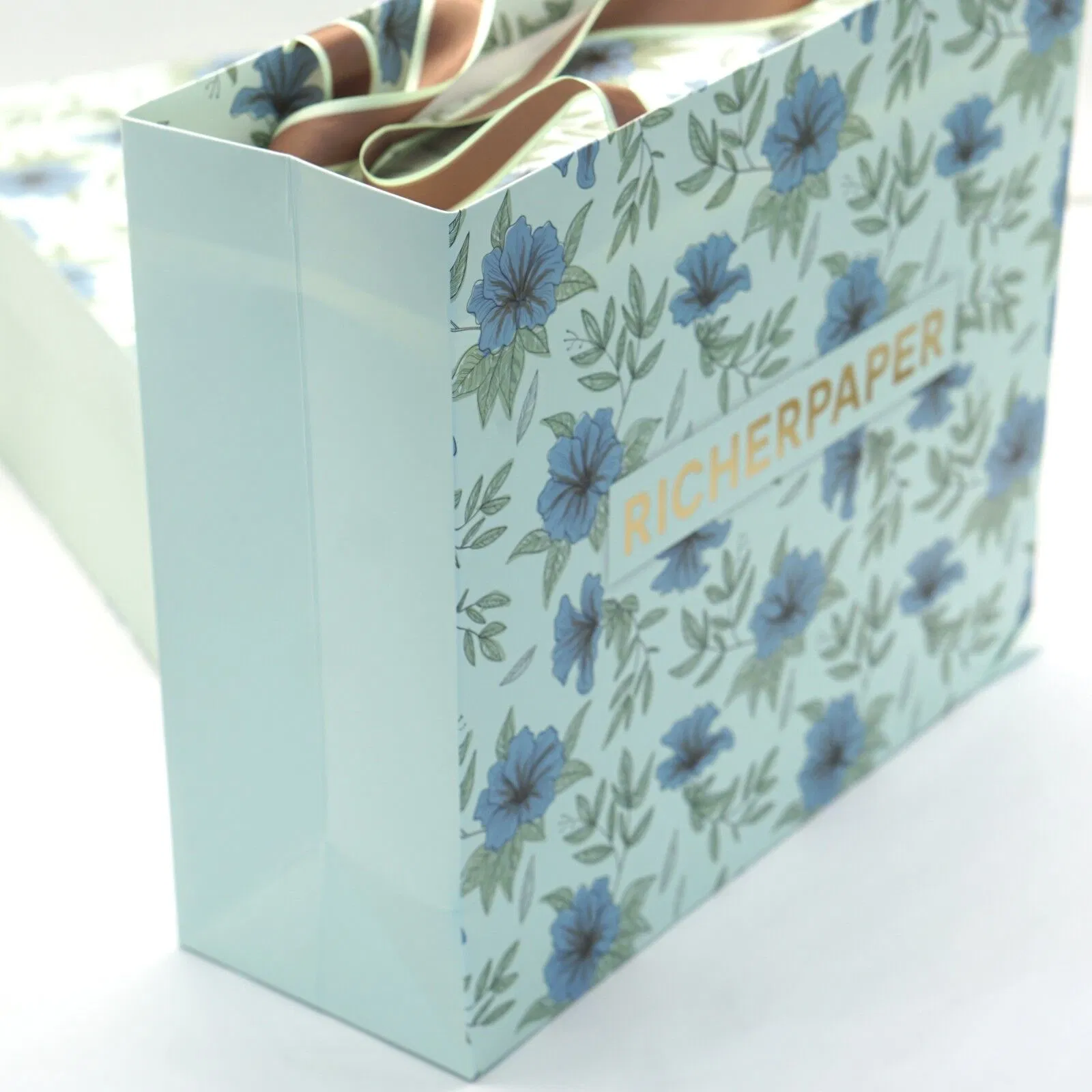 Custom Logo Printed Luxury Paper Bag Shopping Bag Handbag