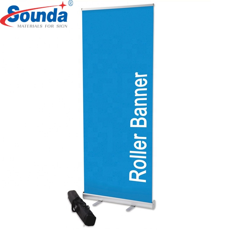 Aluminum Economical Roll up Display Roll up Banner Advertising Stand