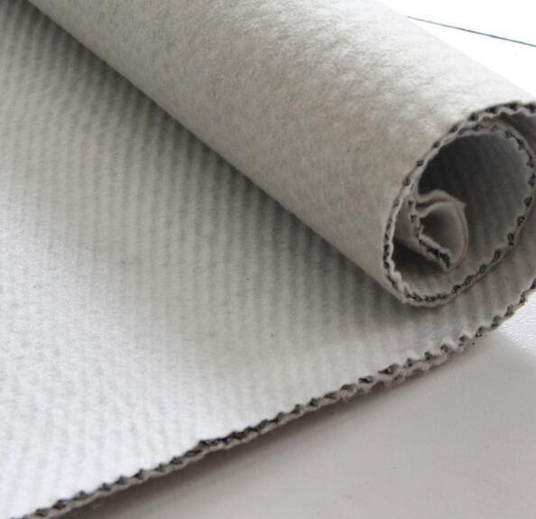 Two Dimension HDPE 4mm 5mm 6mm Biplanar Drainage Geonet Hot Bonded with Geotextile Geocomposite for Lanfill Factory Price