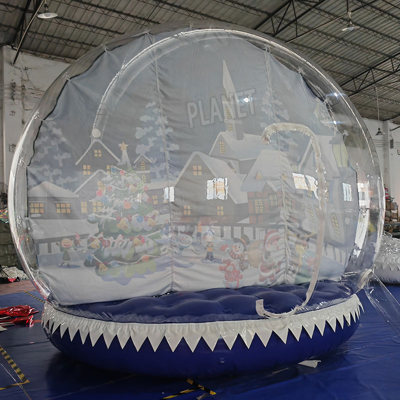Outdoor Giant Inflatable Christmas Snow Globe
