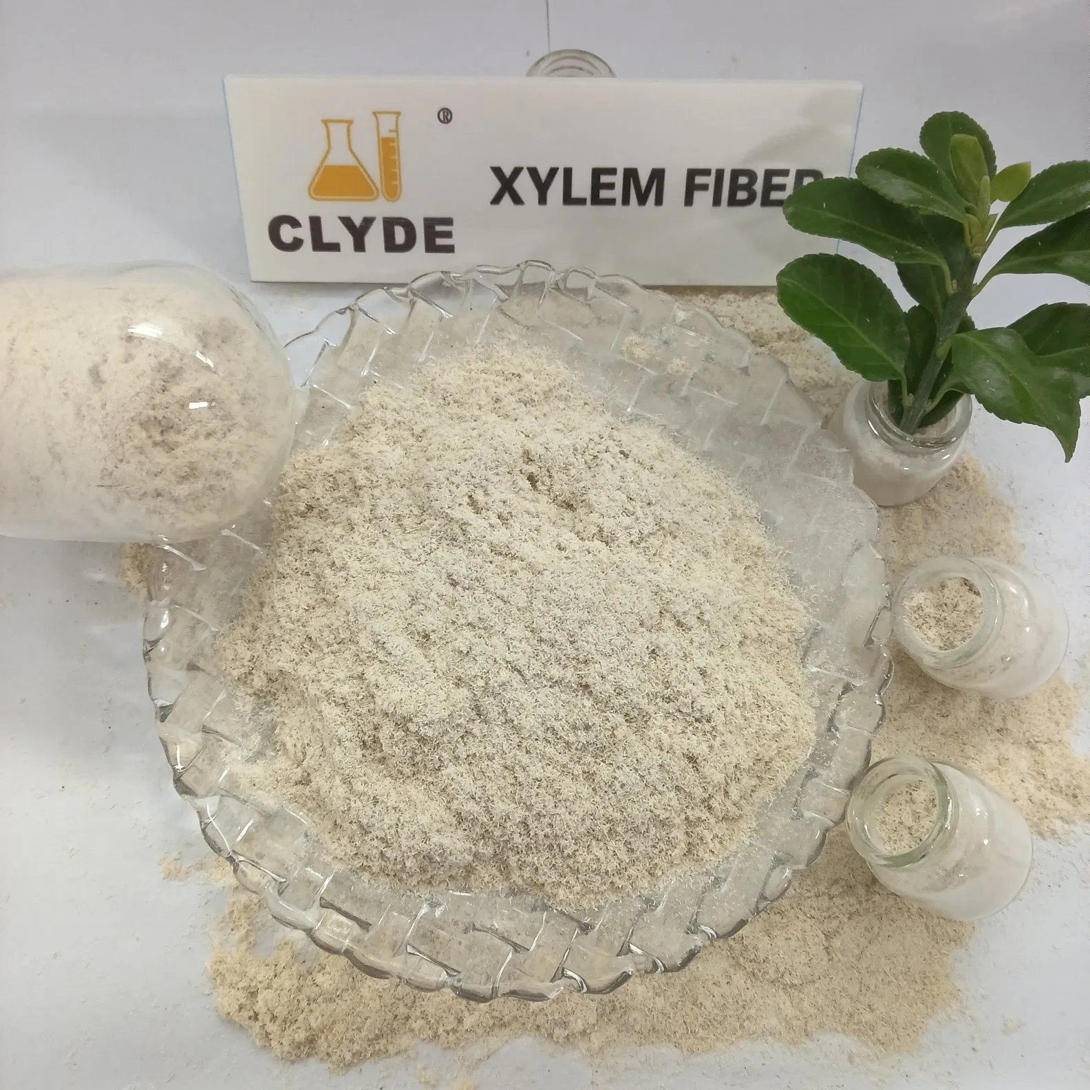 Factory Supply Construction Chemical Additive Neutral pH Wood Cellulose Fiber Caulk Shotcrete Thickening Agent Xylem Fiber