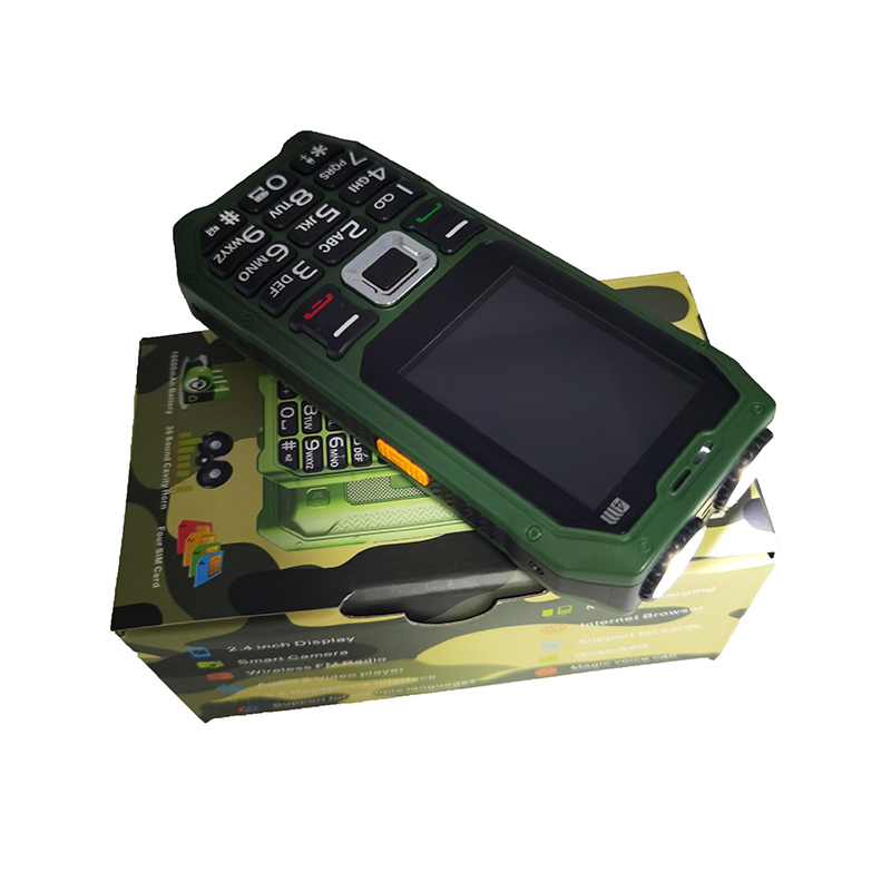 GSM 4 SIM Slots mobile Phone E6000 with Loud Speaker for Seniors