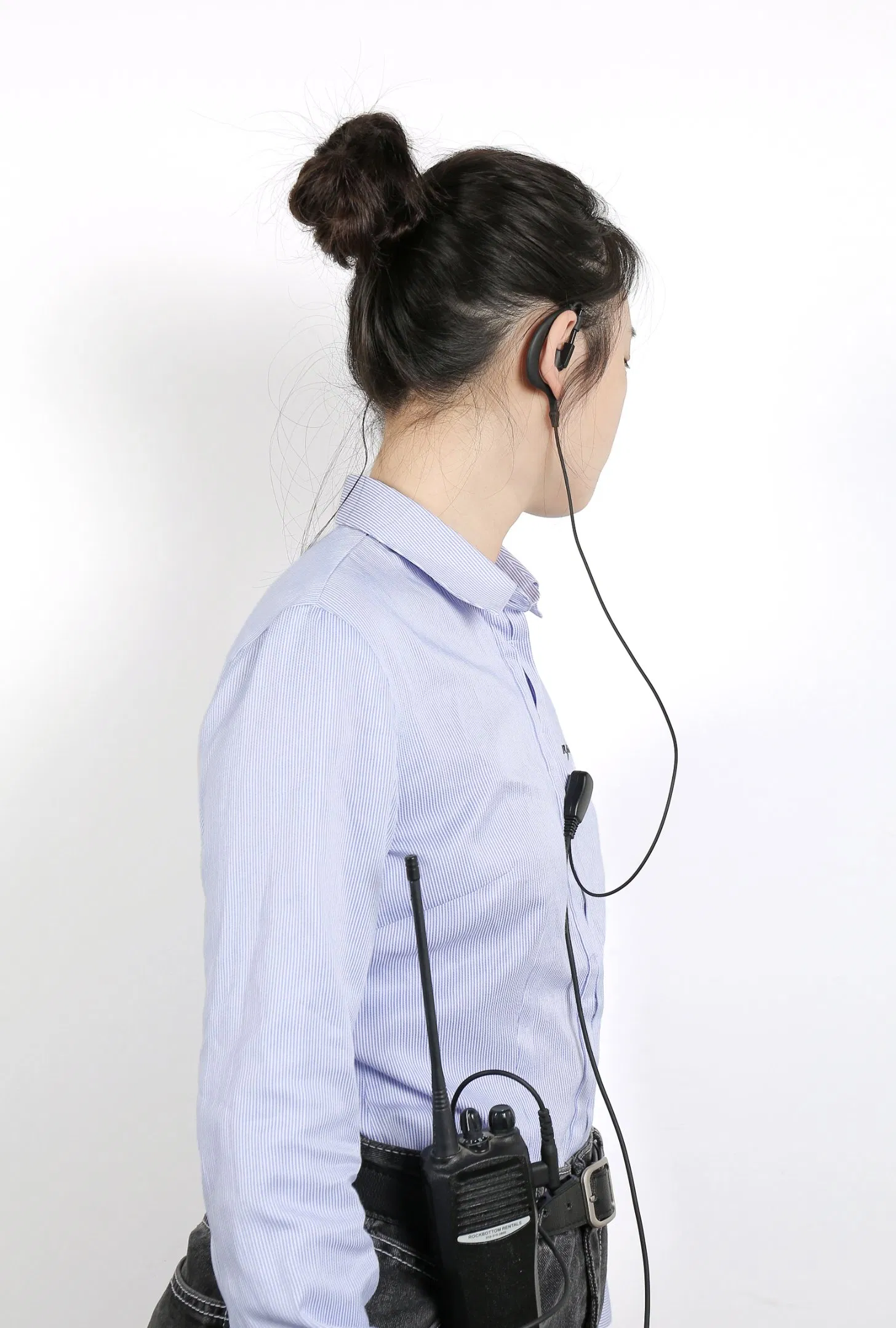 Best Security Two Way Radio Earhook Walkie Talkie with Earpiece with Vox Function