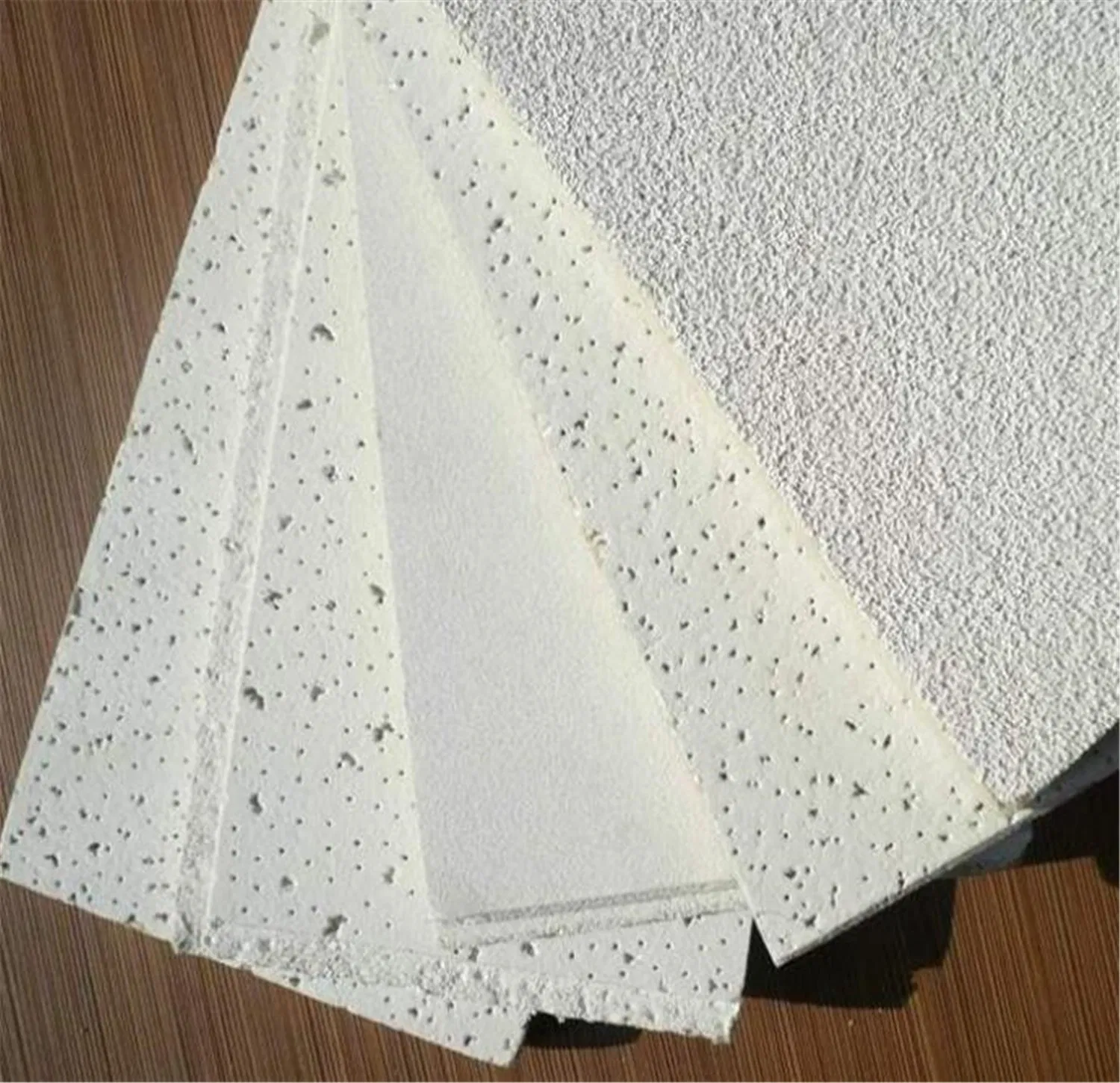 Wall Decorative Rock Wool Board / Mineral Fiber Ceiling