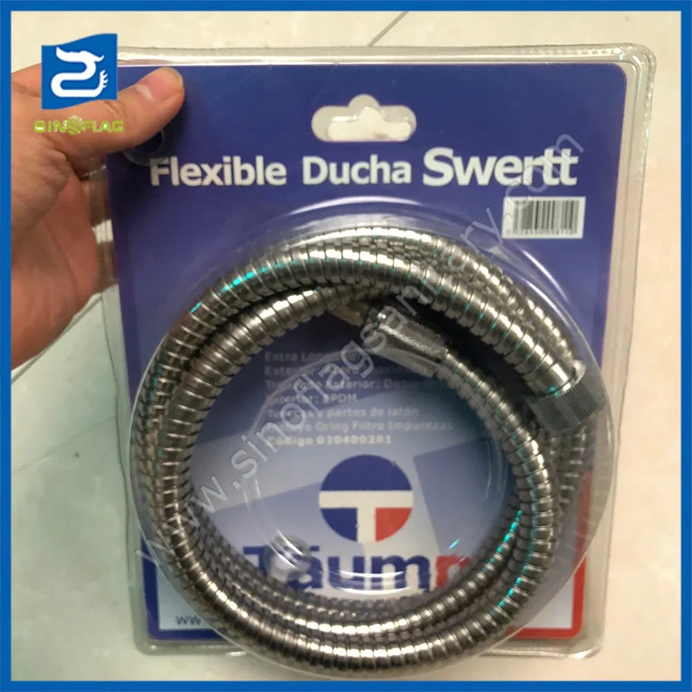 Polish Stainless Steel 201 Flexible EPDM Shower Hose
