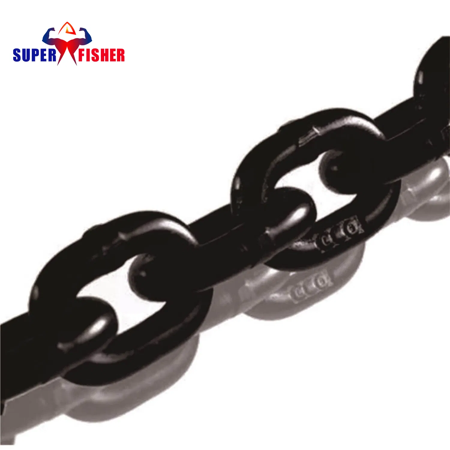 En818-7 Certified 7.1X21mm G80 Black Lifting Chain for Hoist Block