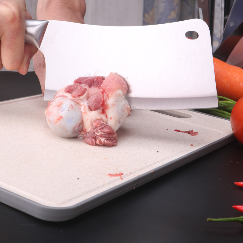 5-Piece All Stainless Steel Kitchen Knife Set Ultra Sharp Heavy Duty Knife Set (5PCS/set) with Plastic Block