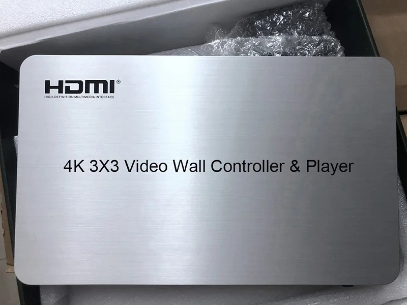 Professional Grade 3X3 Video Wall Controller