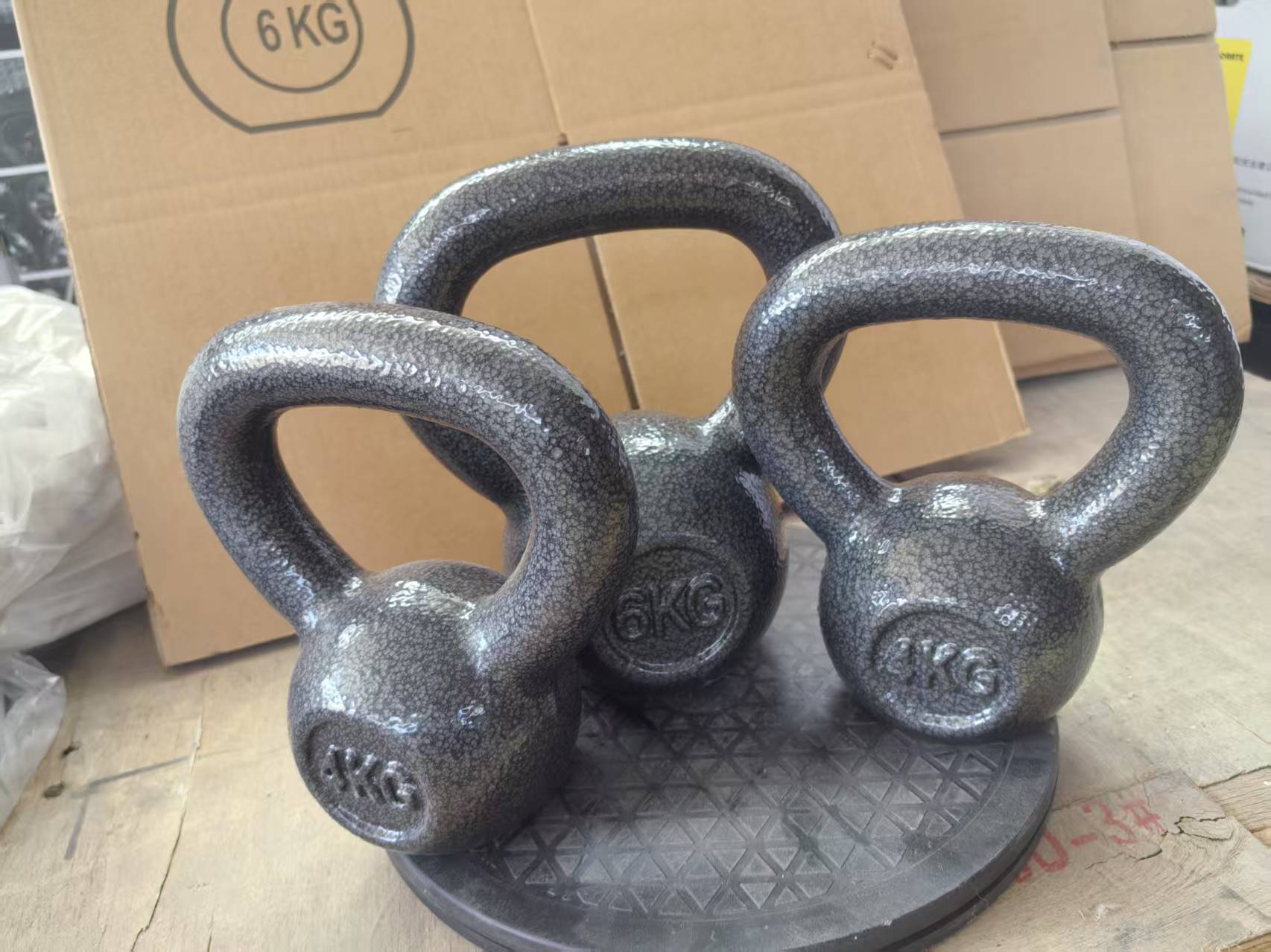 Гири чугунные для приседаний и фитнеса свободные веса домашние