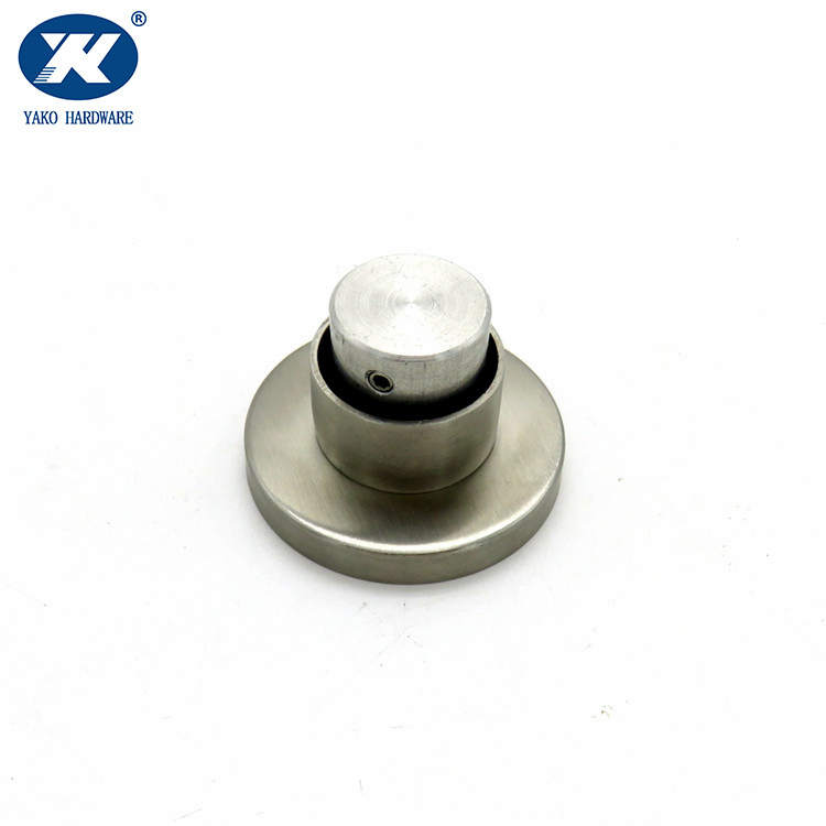 Stainless Steel Toilet Partition Small Wall Mounted Flange Washroom Partition Fitting