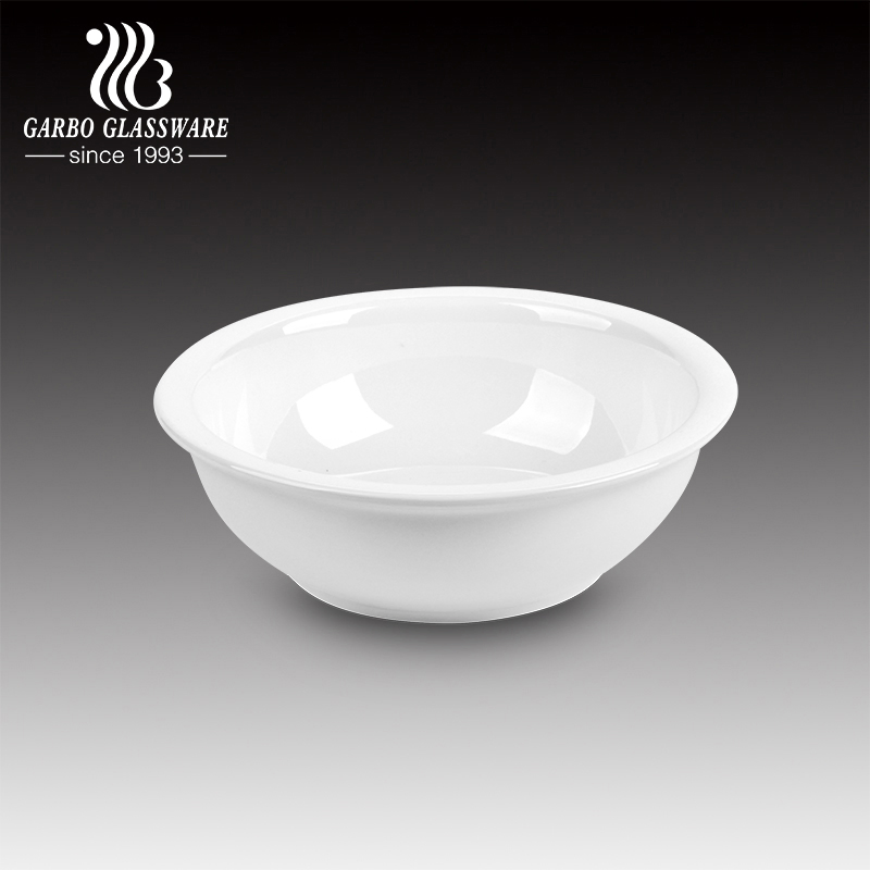 Wholesale 10 Inch Porcelain Bowl Custom Ceramic Salad Bowl for Hotel Restaurant Used